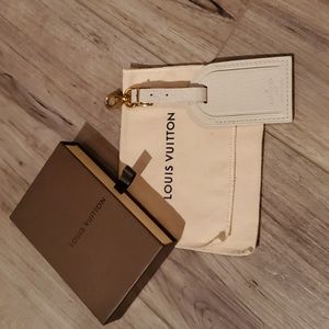 Authentic Vintage Louis Vuitton Luggage Tag Rare